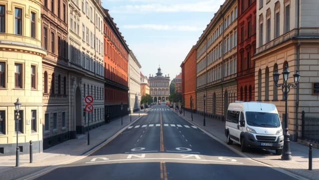 Olof Palmes gata i Stockholm